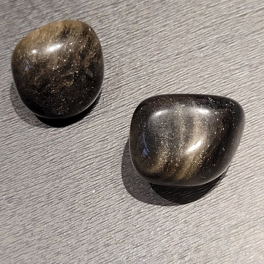 Obsidienne Dorée – Pierre roulée