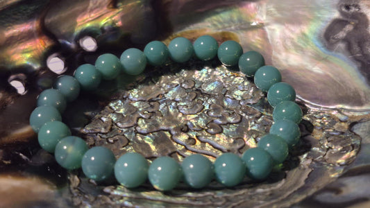 Bracelet Agate Herbe Verte – Bracelet énergétique