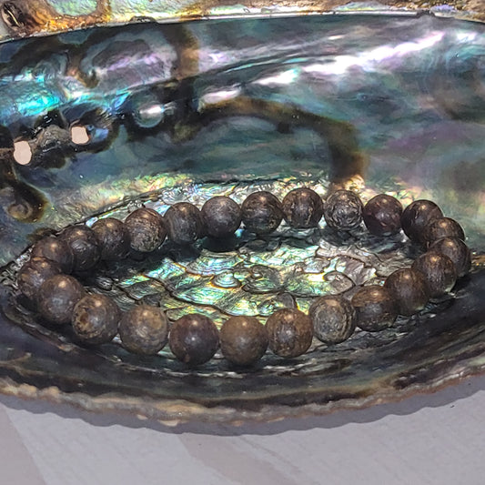 Bronzite Mat – Bracelet énergétique 8mm