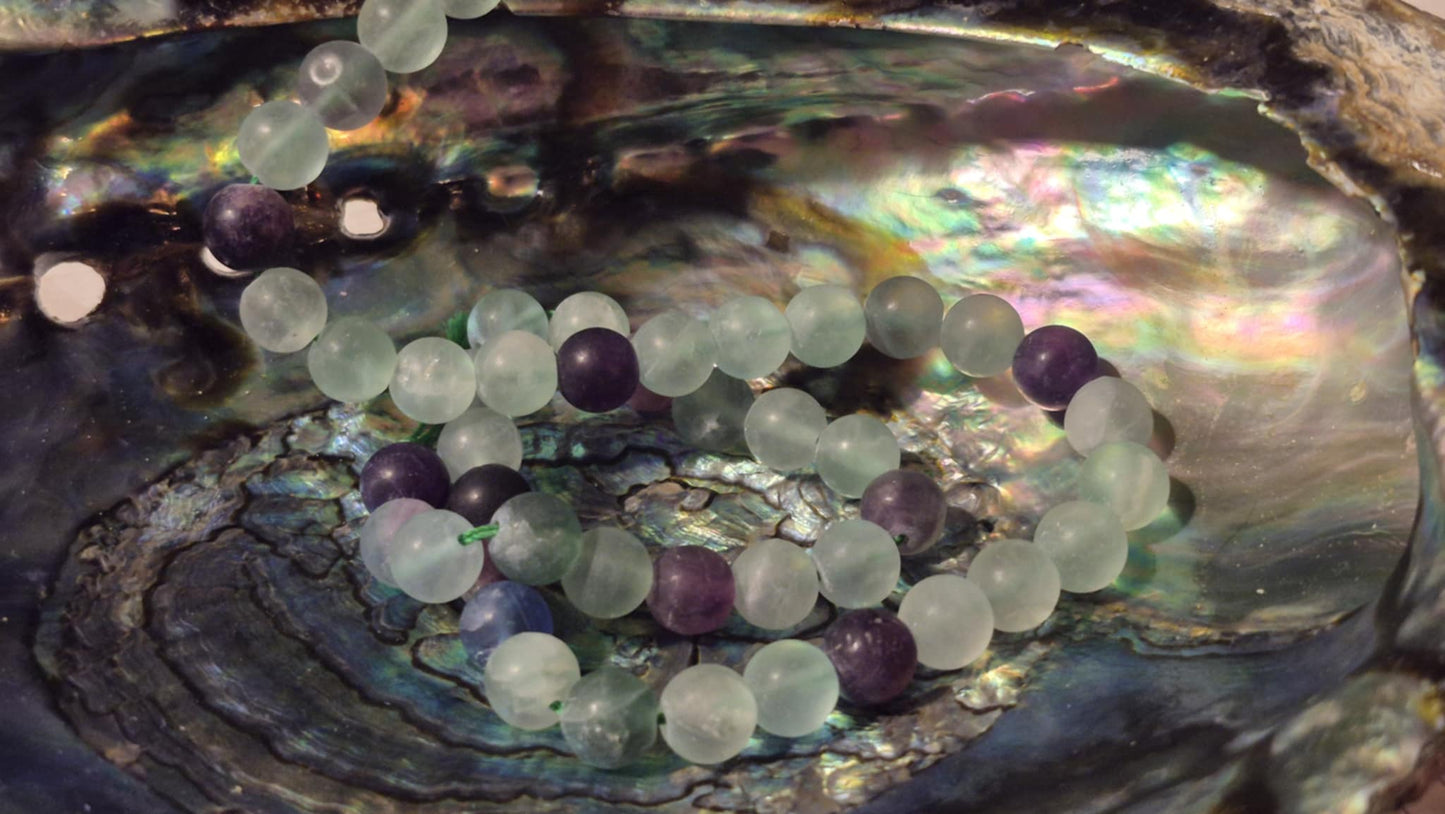 Bracelet Fluorite Mat – Bracelet énergétique