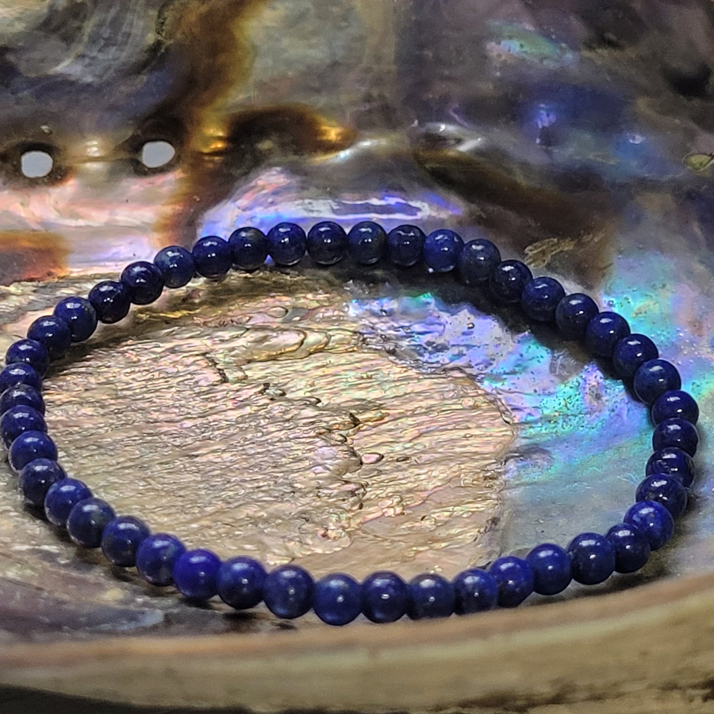 Bracelet en Lapis-Lazuli A