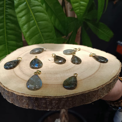 Pendentif Labradorite – Pierre naturelle