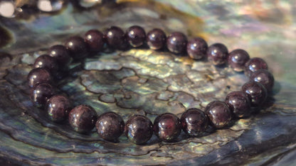 Fil de perles - Grenat A A