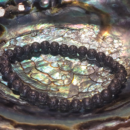 Bracelet Pierre de Lave – Pierre naturelle