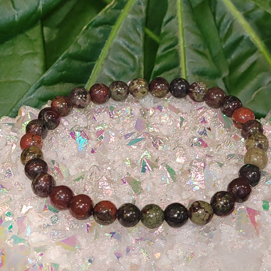 Bracelet Jaspe Sang de Dragon A