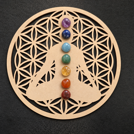 Fleur de Vie Bouddha – Décoration sacrée