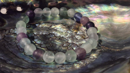 Bracelet Fluorite Mat – Bracelet énergétique