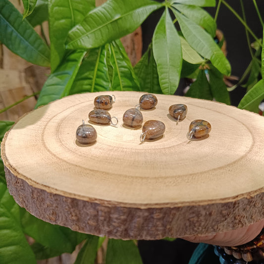 Pendentif Chiastolite – Pierre naturelle