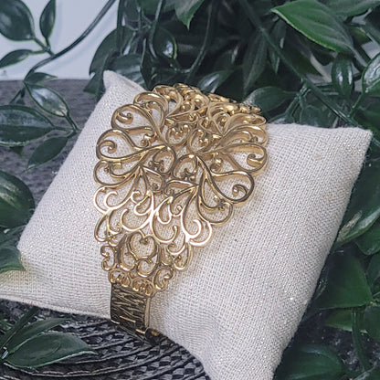 Bracelet Arabesque Dorée – Bracelet inoxydable