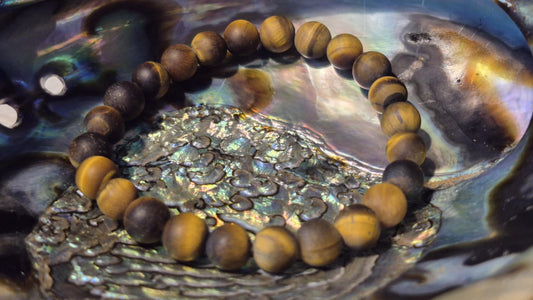 Œil de Tigre Mat – Bracelet énergétique