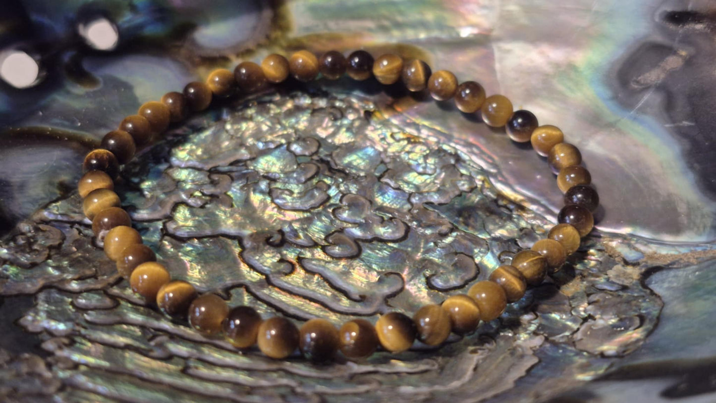 Bracelet Œil de Tigre – Pierre naturelle