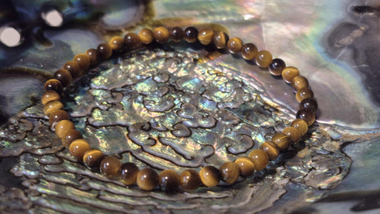 Bracelet Œil de Tigre – Pierre naturelle