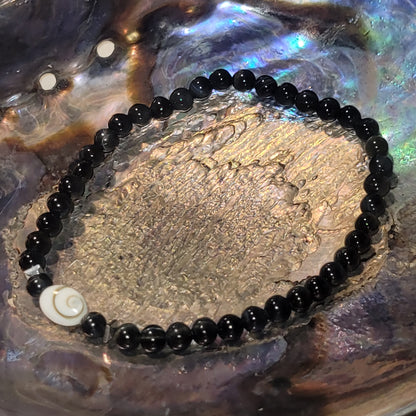 Bracelet Œil de Sainte-Lucie &  Œil de Faucon -Pierre naturelle