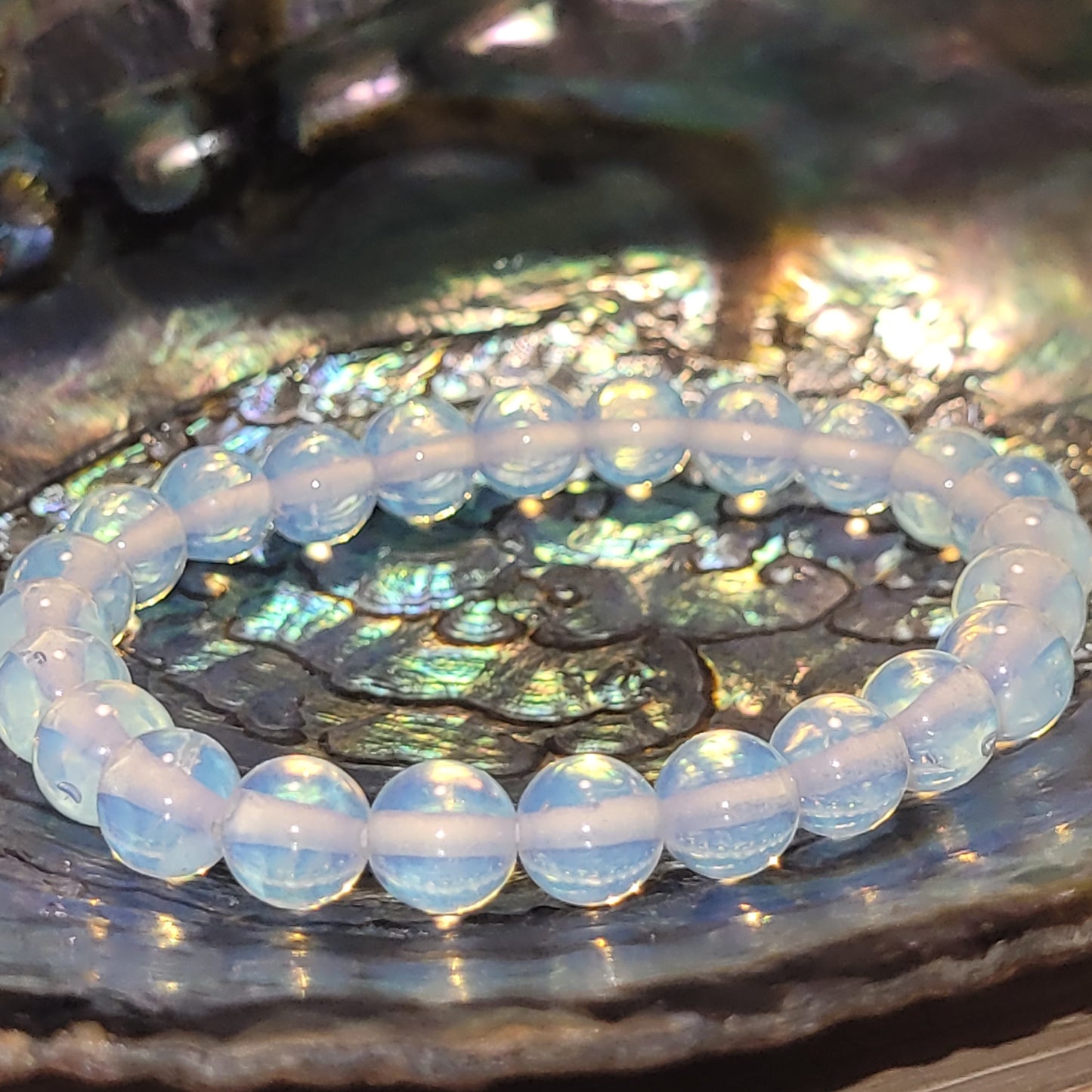 Bracelet Opaline – Pierre synthétique